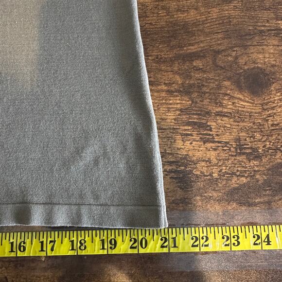 Pendleton Silk Nylon Mock Neck Top Sweater Large Tan Quiet Luxury Minimalist EUC - Picture 6 of 9